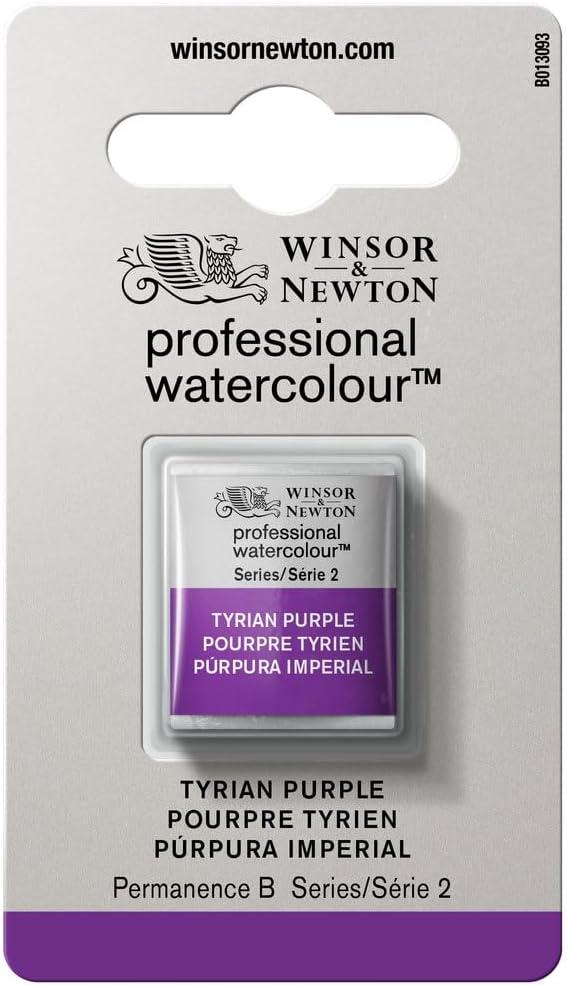 imageWinsor amp Newton Professional Watercolour Revival Collection Half Pan Tyrian PurpleTyrian Purple