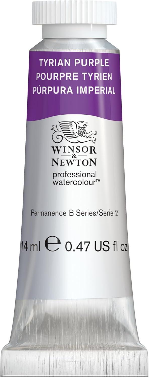 imageWinsor amp Newton Professional Watercolour Revival Collection Half Pan Tyrian PurpleTyrian Purple