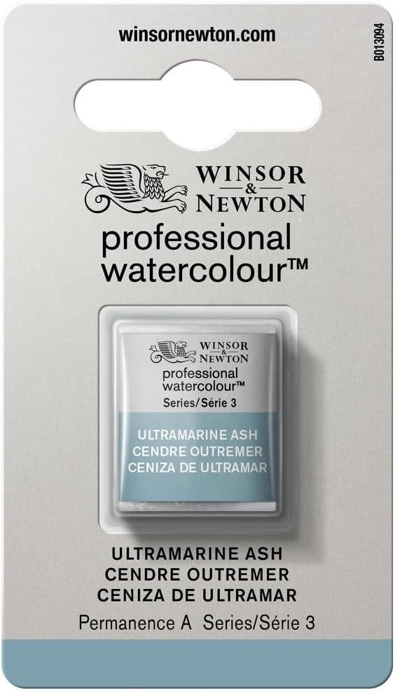 imageWinsor amp Newton Professional Watercolour Revival Collection Half Pan Tyrian PurpleUltramarine Ash