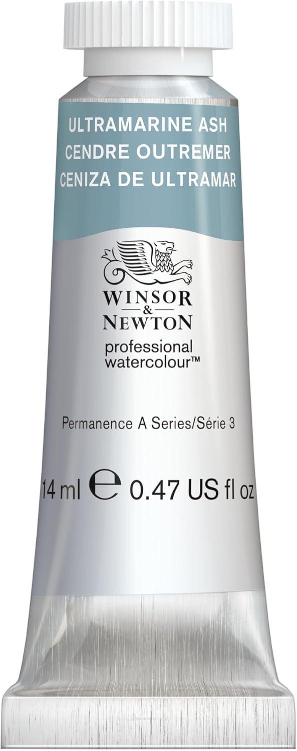 imageWinsor amp Newton Professional Watercolour Revival Collection Half Pan Tyrian PurpleUltramarine Ash