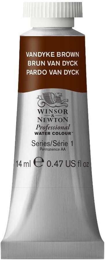 imageWinsor amp Newton Professional Watercolour Revival Collection Half Pan Tyrian PurpleVandyke Brown