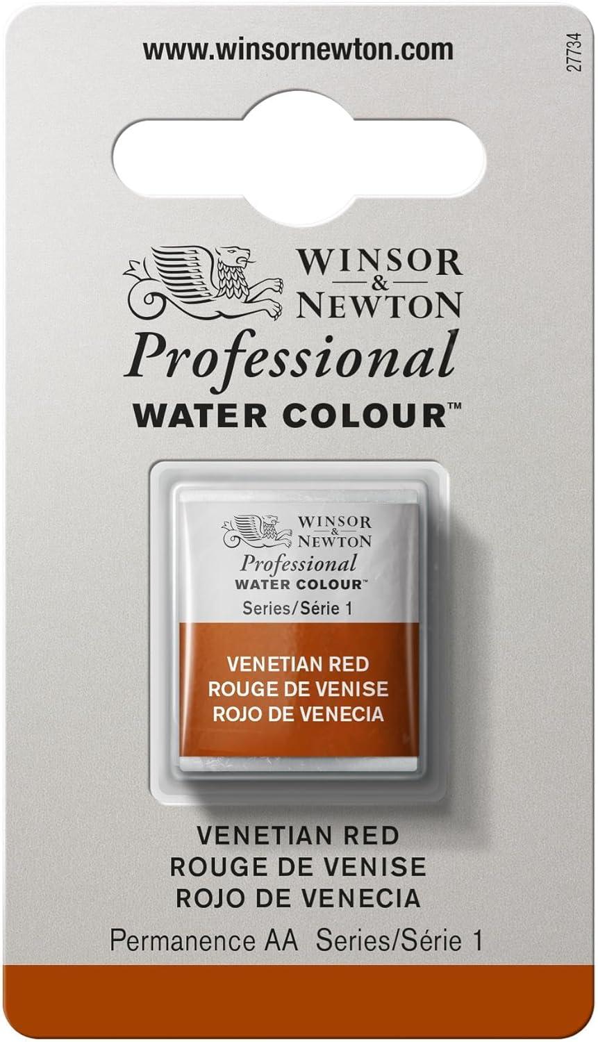 imageWinsor amp Newton Professional Watercolour Revival Collection Half Pan Tyrian PurpleVenetian Red