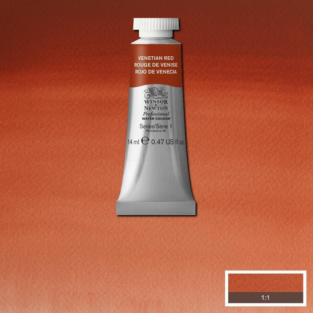 imageWinsor amp Newton Professional Watercolour Revival Collection Half Pan Tyrian PurpleVenetian Red