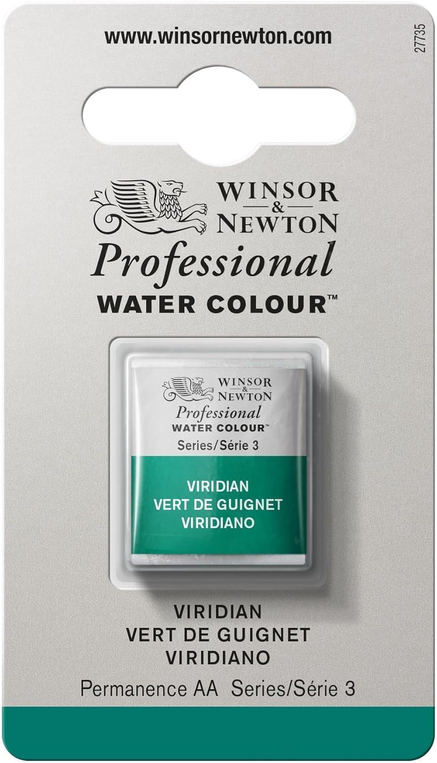 imageWinsor amp Newton Professional Watercolour Revival Collection Half Pan Tyrian PurpleViridian