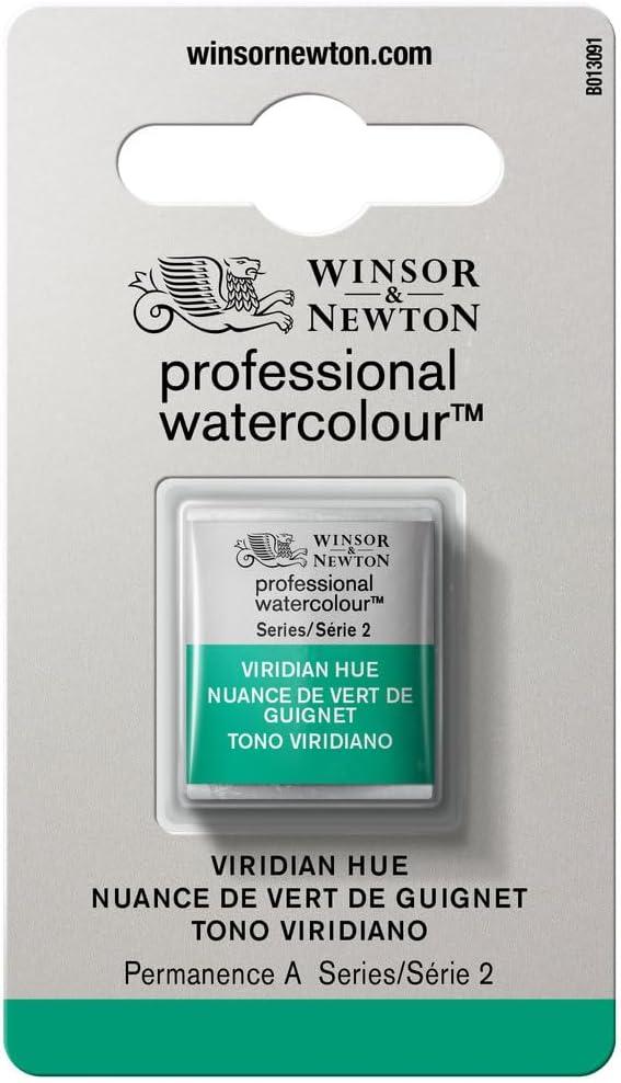 imageWinsor amp Newton Professional Watercolour Revival Collection Half Pan Tyrian PurpleViridian Hue