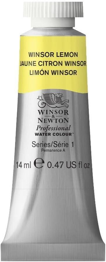imageWinsor amp Newton Professional Watercolour Revival Collection Half Pan Tyrian PurpleWinsor Lemon