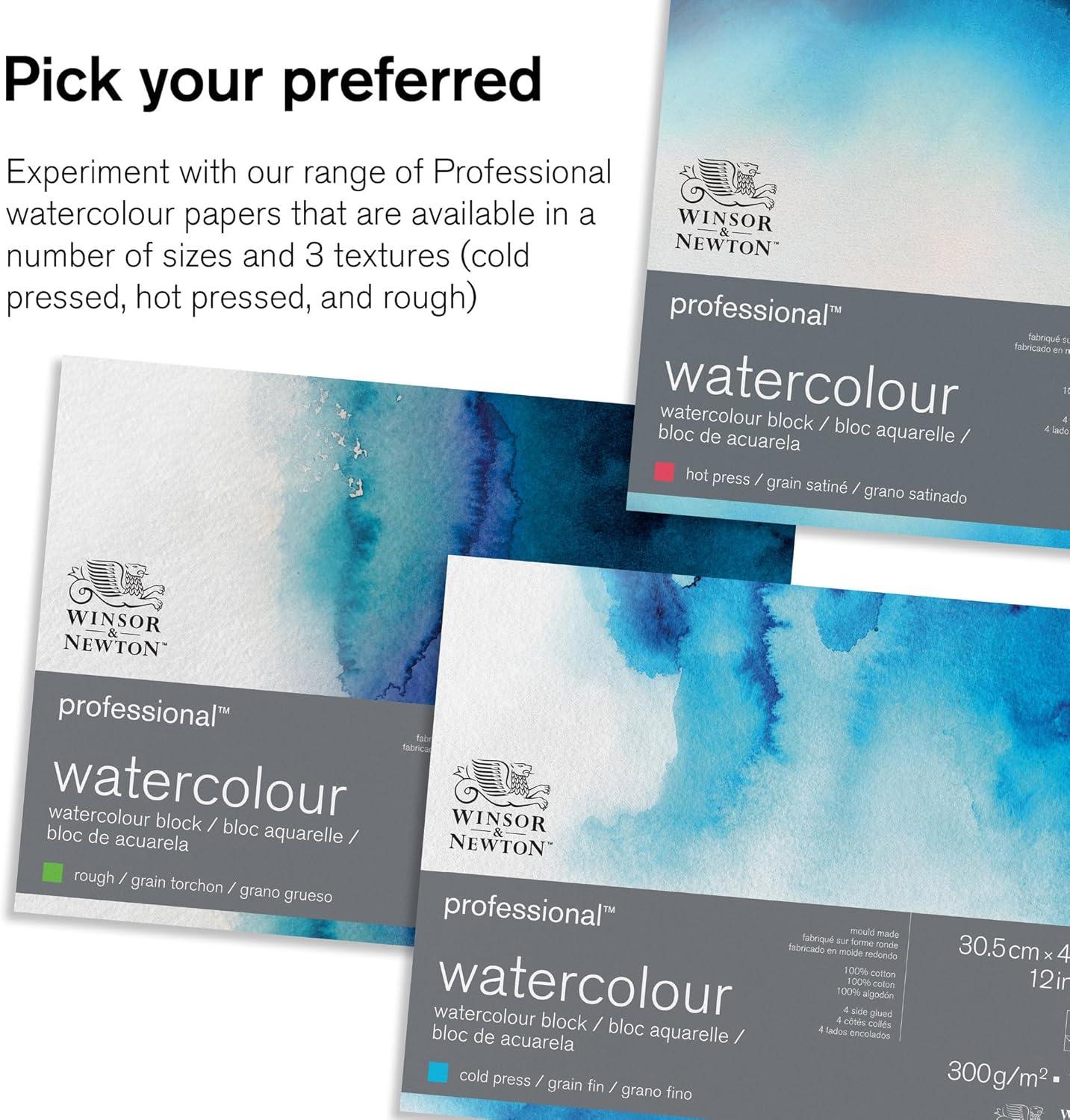imageWinsor amp Newton Professional Watercolour Revival Collection Half Pan Tyrian PurpleYellow Ochre