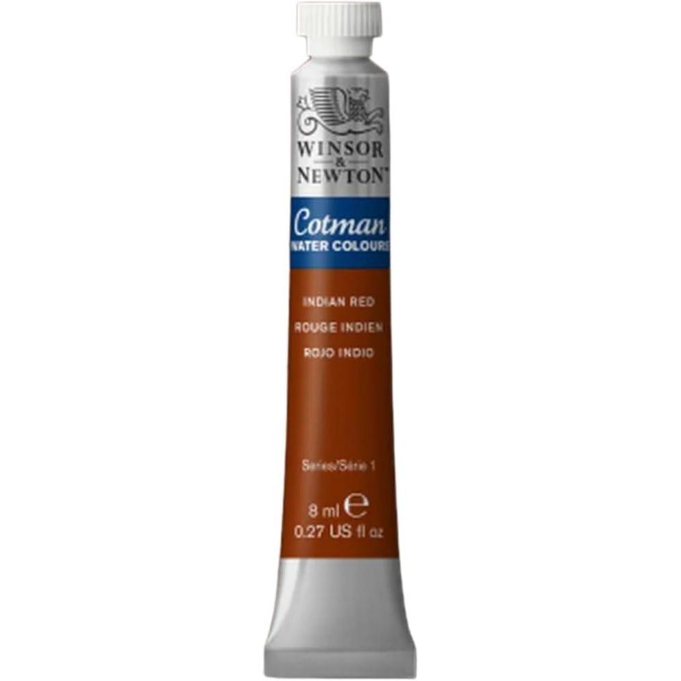 imageWinsor amp Newton Cotman Watercolor Paint Half Pan Alizarin Crimson HueIndian Red