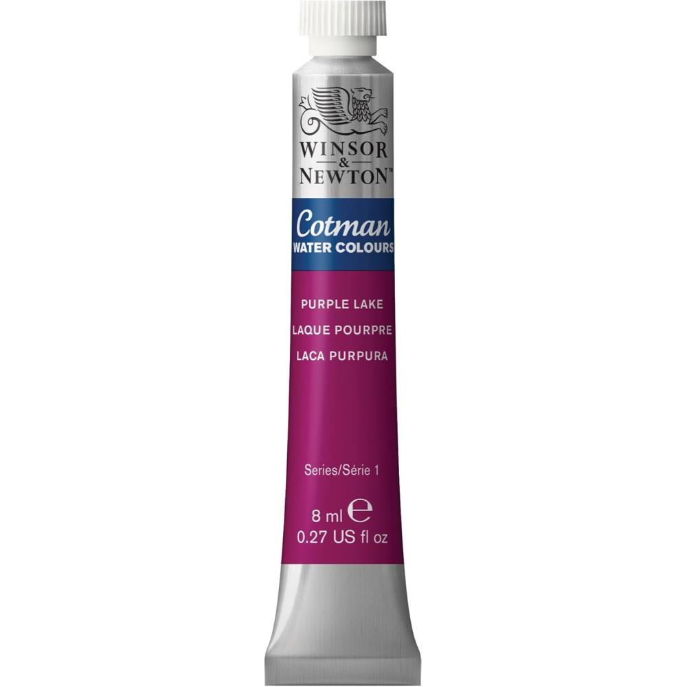 imageWinsor amp Newton Cotman Watercolor Paint Half Pan Alizarin Crimson HuePurple Lake
