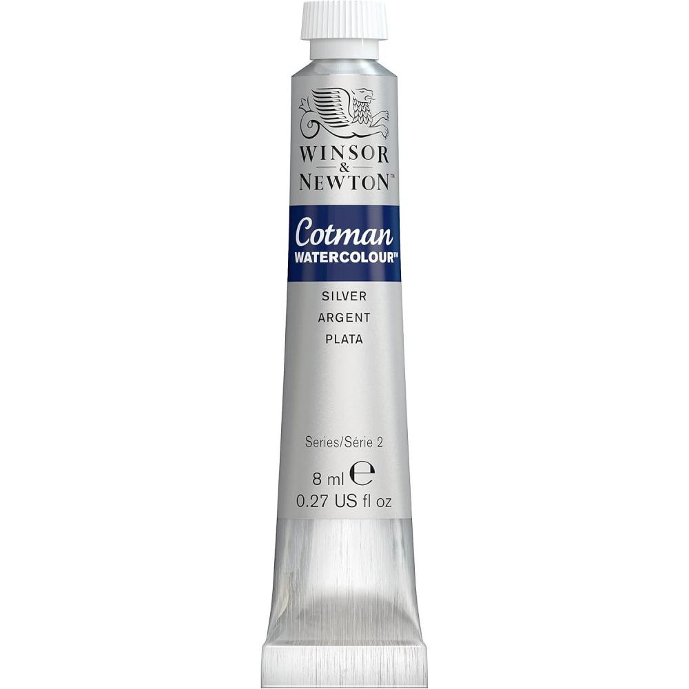 imageWinsor amp Newton Cotman Watercolor Paint Half Pan Alizarin Crimson HueSilver