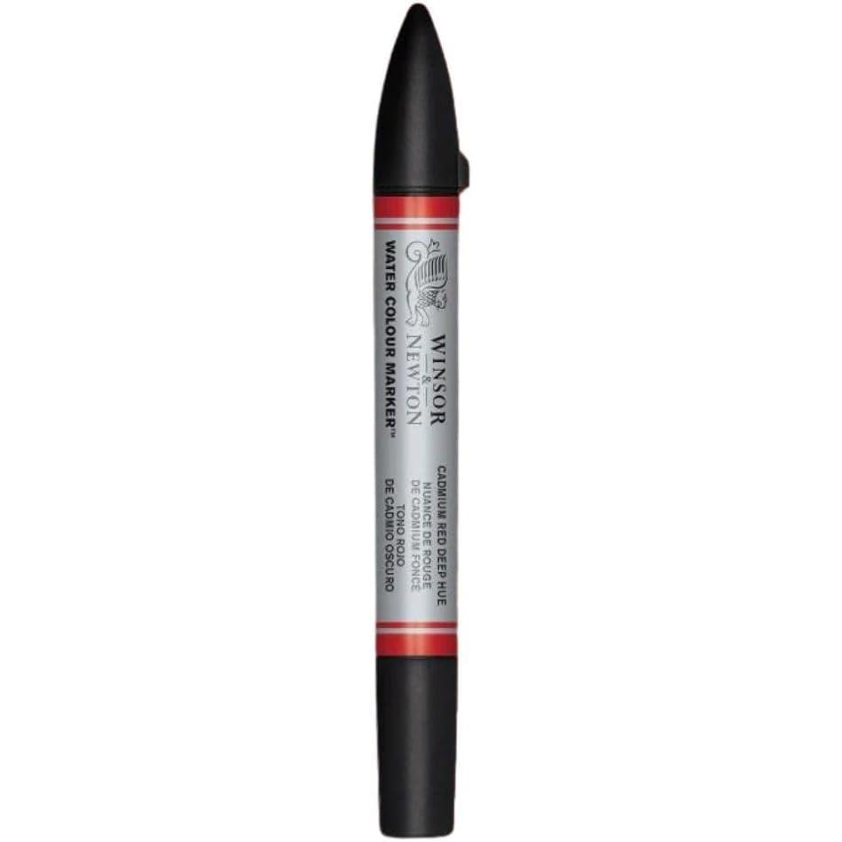 imageWinsor amp Newton ProMarker Watercolor Marker Alizarin Crimson HueCadmium Red Deep Hue