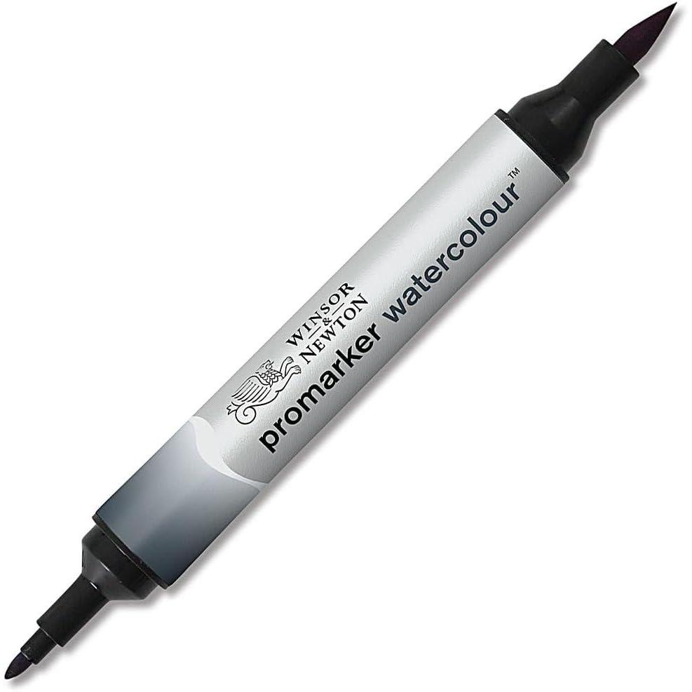 imageWinsor amp Newton ProMarker Watercolor Marker Alizarin Crimson HuePaynes Gray