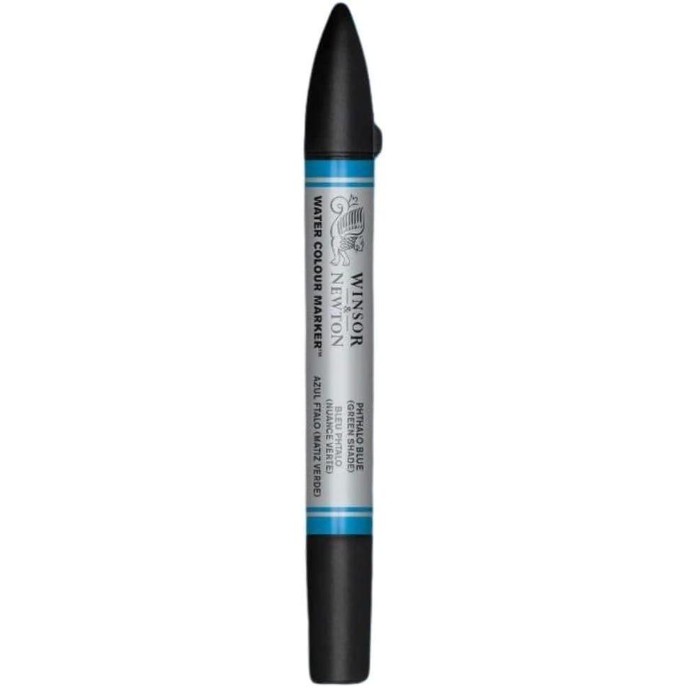 imageWinsor amp Newton ProMarker Watercolor Marker Alizarin Crimson HuePhthalo Blue Green Shade