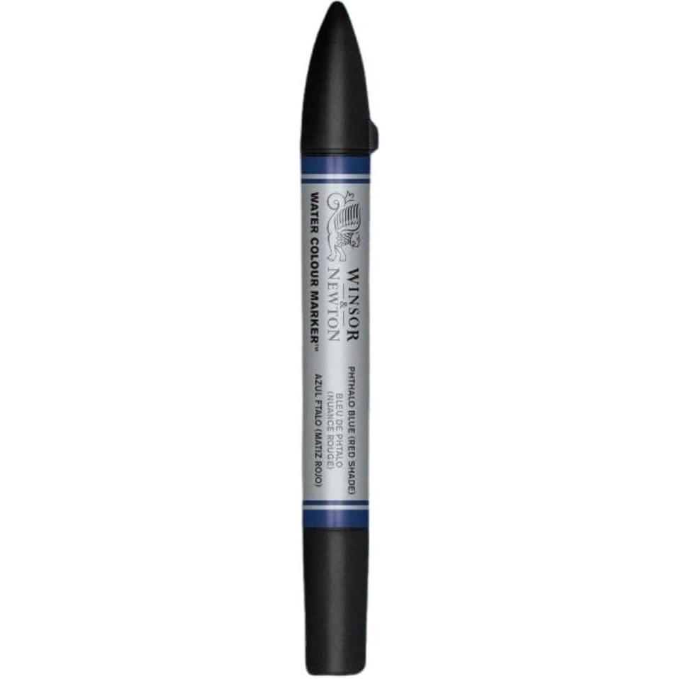 imageWinsor amp Newton ProMarker Watercolor Marker Alizarin Crimson HuePhthalo Blue Red Shade