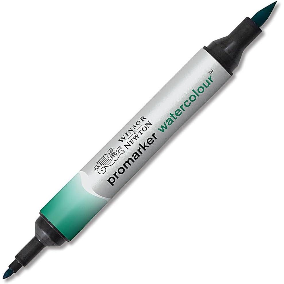imageWinsor amp Newton ProMarker Watercolor Marker Alizarin Crimson HuePhthalo Green