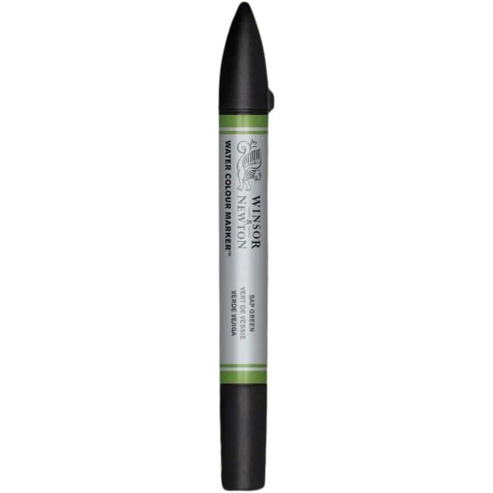 imageWinsor amp Newton ProMarker Watercolor Marker Alizarin Crimson HueSap Green