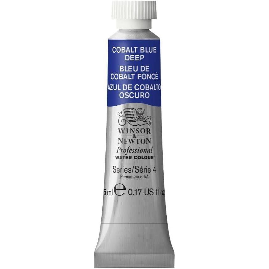 imageWinsor amp Newton Professional Watercolor 14ml 047oz Tube Lemon Yellow DeepCobalt Blue Deep