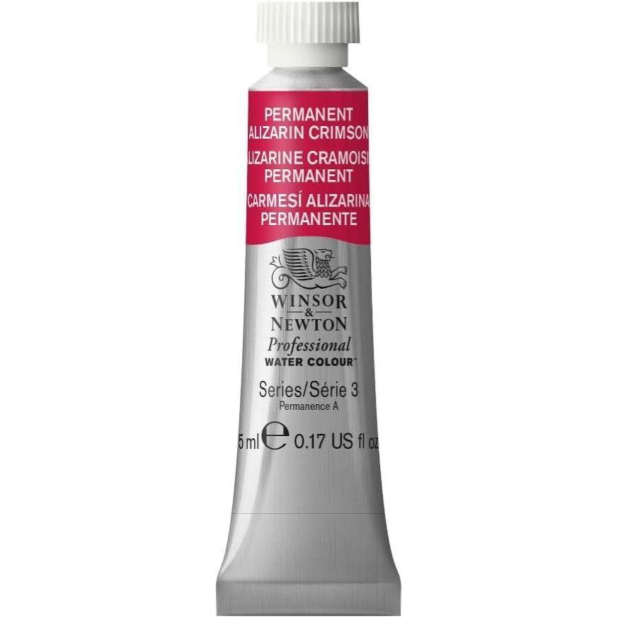 imageWinsor amp Newton Professional Watercolor 14ml 047oz Tube Lemon Yellow DeepPermanent Alizarin Crimson
