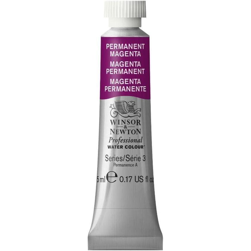imageWinsor amp Newton Professional Watercolor 14ml 047oz Tube Lemon Yellow DeepPermanent Magenta