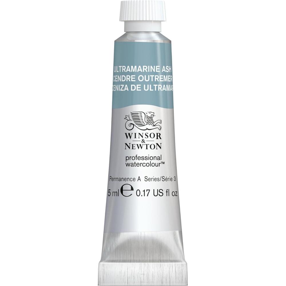 imageWinsor amp Newton Professional Watercolor 14ml 047oz Tube Lemon Yellow DeepUltramarine Ash