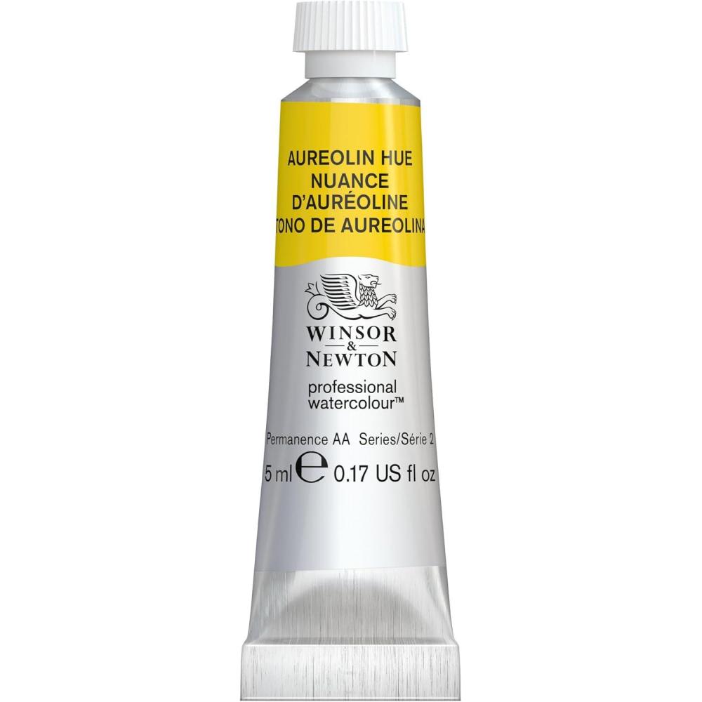 imageWinsor amp Newton Professional Watercolour Revival Collection Half Pan Tyrian PurpleAureolin Hue
