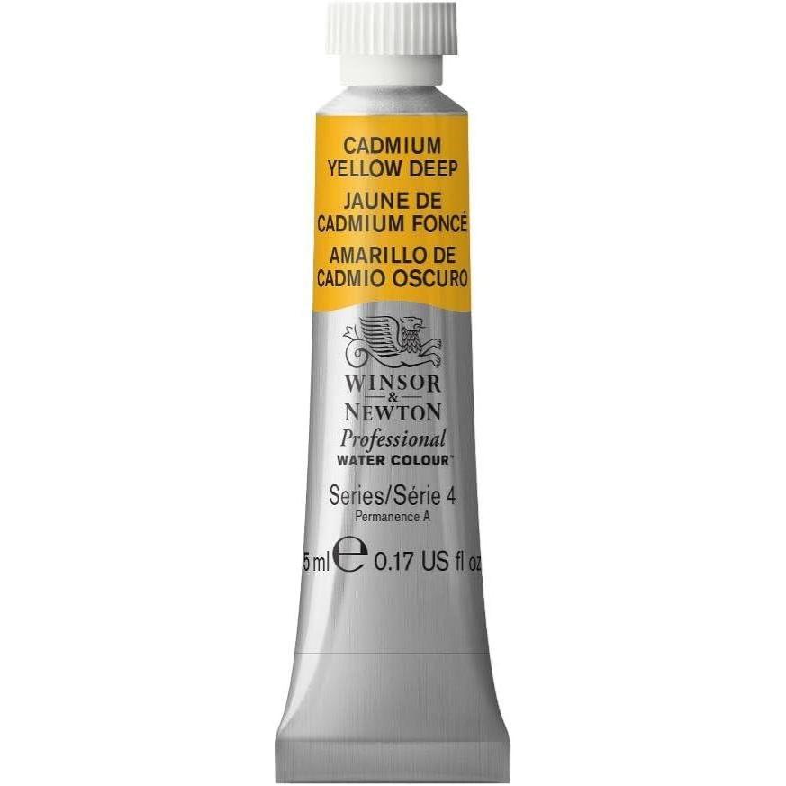 imageWinsor amp Newton Professional Watercolour Revival Collection Half Pan Tyrian PurpleCadmium Yellow Deep