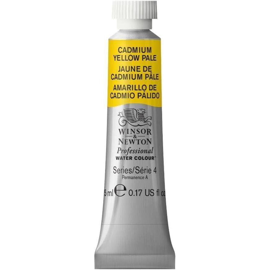 imageWinsor amp Newton Professional Watercolour Revival Collection Half Pan Tyrian PurpleCadmium Yellow Pale