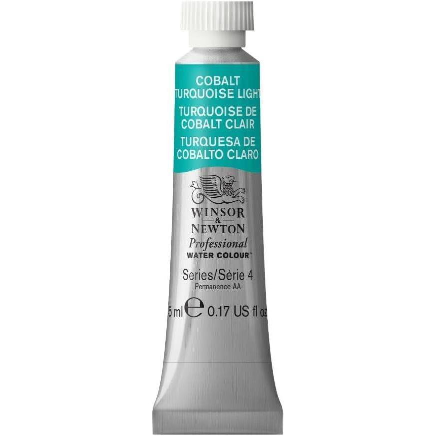 imageWinsor amp Newton Professional Watercolour Revival Collection Half Pan Tyrian PurpleCobalt Turquoise Light