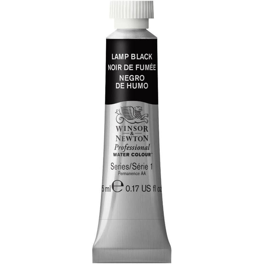 imageWinsor amp Newton Professional Watercolour Revival Collection Half Pan Tyrian PurpleLamp Black