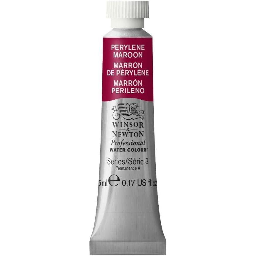 imageWinsor amp Newton Professional Watercolour Revival Collection Half Pan Tyrian PurplePerylene Maroon