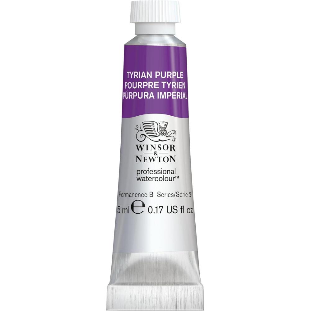 imageWinsor amp Newton Professional Watercolour Revival Collection Half Pan Tyrian PurpleTyrian Purple