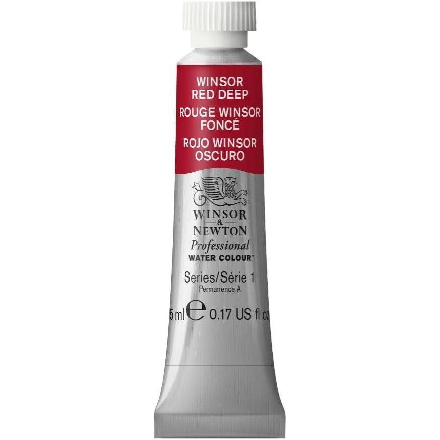 imageWinsor amp Newton Professional Watercolour Revival Collection Half Pan Tyrian PurpleWinsor Red Deep