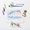 Winsor & Newton Cotman Watercolor Paint, Half Pan, Alizarin Crimson Hue(Cerulean Blue Hue)