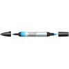 Winsor & Newton ProMarker Watercolor Marker, Alizarin Crimson Hue(Cerulean Blue Hue)