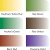 Winsor & Newton ProMarker Watercolor Marker Set, 24 Count, Basic Tones(Foliage Tones)