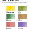 Winsor & Newton ProMarker Watercolor Marker Set, 24 Count, Basic Tones(Foliage Tones)