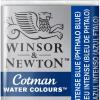 Winsor & Newton Cotman Watercolor Paint, Half Pan, Alizarin Crimson Hue(Intense Blue)
