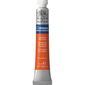 Winsor & Newton Cotman Watercolor Paint, 21ml (0.71-oz) Tube, Intense Phthalo Blue(Cadmium Red Hue)