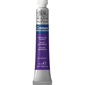 Winsor & Newton Cotman Watercolor Paint, 21ml (0.71-oz) Tube, Intense Phthalo Blue(Dioxazine Violet)