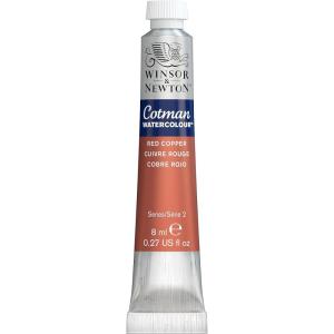 Winsor & Newton Cotman Watercolor Paint, 21ml (0.71-oz) Tube, Intense Phthalo Blue(Red Copper)