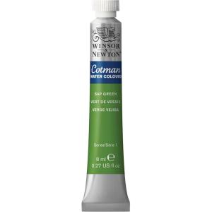 Winsor & Newton Cotman Watercolor Paint, 21ml (0.71-oz) Tube, Intense Phthalo Blue(Sap Green)