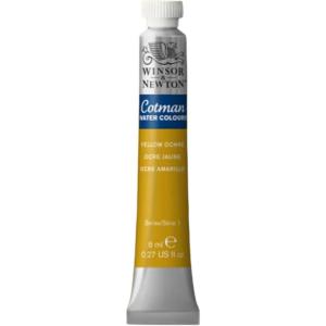 Winsor & Newton Cotman Watercolor Paint, 21ml (0.71-oz) Tube, Intense Phthalo Blue(Yellow Ochre)