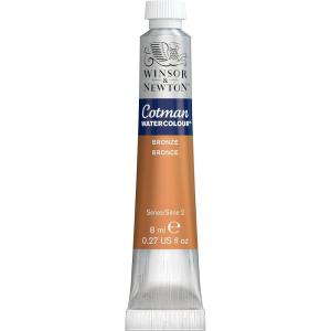 Winsor & Newton Cotman Watercolor Paint, Half Pan, Alizarin Crimson Hue(Bronze)