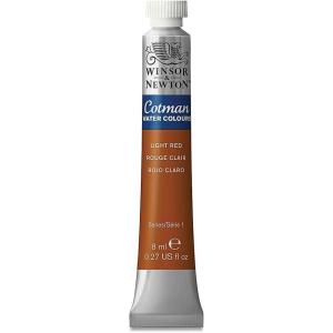 Winsor & Newton Cotman Watercolor Paint, Half Pan, Alizarin Crimson Hue(Light Red)