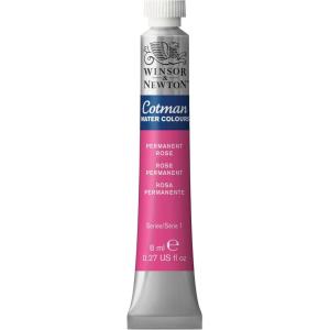 Winsor & Newton Cotman Watercolor Paint, Half Pan, Alizarin Crimson Hue(Permanent Rose)