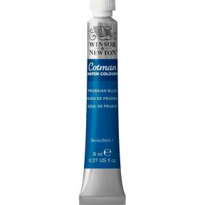 Winsor & Newton Cotman Watercolor Paint, Half Pan, Alizarin Crimson Hue(Prussian Blue)