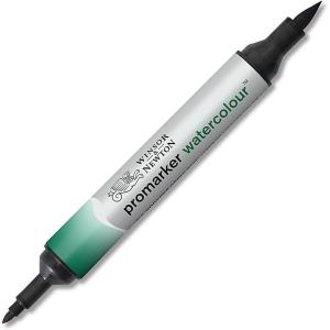 Winsor & Newton ProMarker Watercolor Marker, Alizarin Crimson Hue(Hooker’s Green Dark)