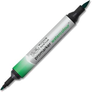 Winsor & Newton ProMarker Watercolor Marker, Alizarin Crimson Hue(Phthalo Green (Yellow Shade))