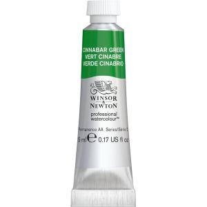 Winsor & Newton Professional Watercolor, 14ml (0.47-oz) Tube, Lemon Yellow Deep(Cinnabar Green)