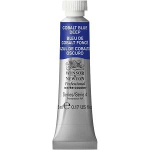 Winsor & Newton Professional Watercolor, 14ml (0.47-oz) Tube, Lemon Yellow Deep(Cobalt Blue Deep)
